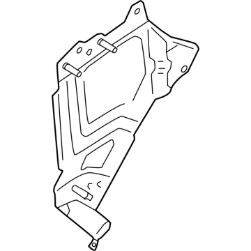 Nissan 23714-6RA1A Bracket-Control Unit