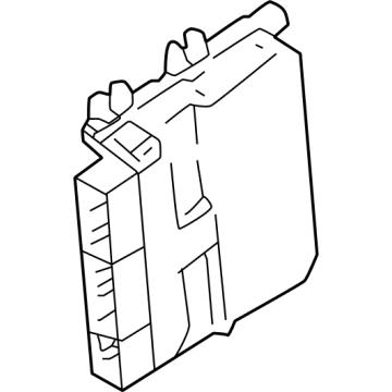 Nissan 23703-6RC0A Blank Engine Control Module