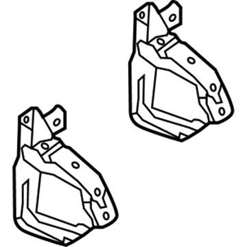 Nissan 67501-3SG0A Protector Assy-Knee,LH