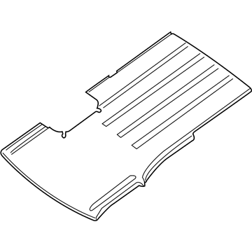 Nissan 73112-7Z033 Roof, Std W/RACK