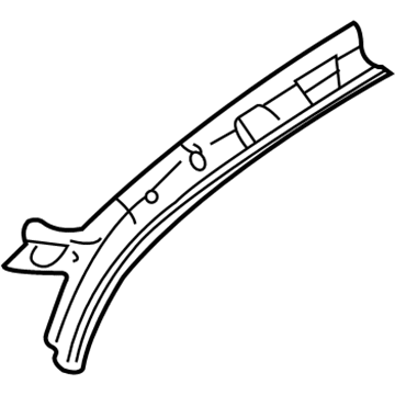 Nissan 76305-7Z030 Rail-Side Roof,Inner LH