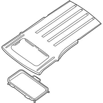 Nissan 73112-7Z035 Roof