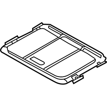 Nissan 91250-ZB020 Shade Assy-Sunroof