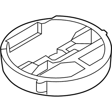 Nissan 84975-4BA5A Box Assy-Luggage Floor,Center