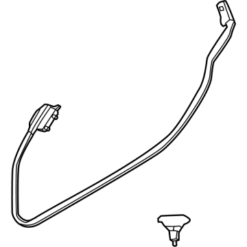 Nissan Z Door Seal - 80830-6GP0A