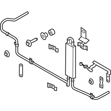 2024 Nissan Frontier Power Steering Hose - 49790-9BU2A