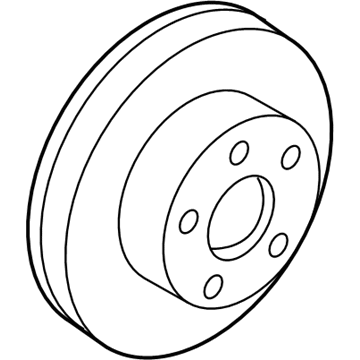 Nissan 40206-4GA0A Rotor-Disc Brake,Front