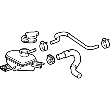 Nissan 21710-3JV0A Tank Complete-Inverter Cooling Reservoir