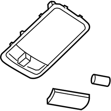 Nissan 26410-1A68A LAMP ASSY-ROOM