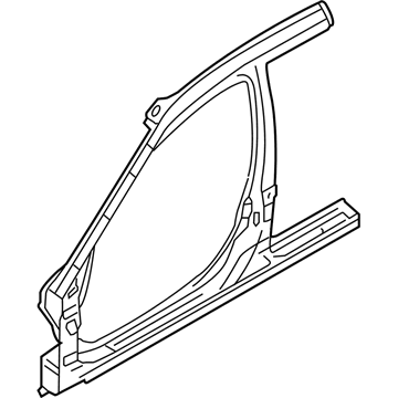 Nissan 76022-5M035 Body-Side Outer, RH