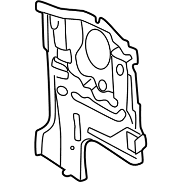 Nissan Frontier Radiator Support - 62521-9Z430