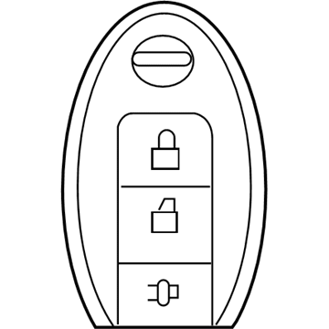 2021 Nissan Rogue Car Key - 285E3-6TA5B