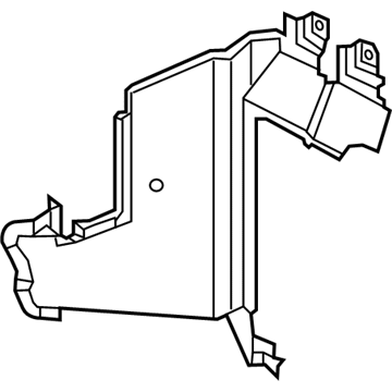 Nissan 62822-3NA0A Guide-Air, Front RH