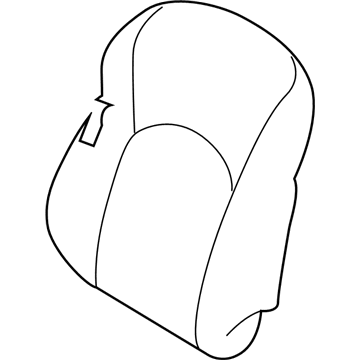 Nissan 87661-1KA1A Pad-Front Seat Back