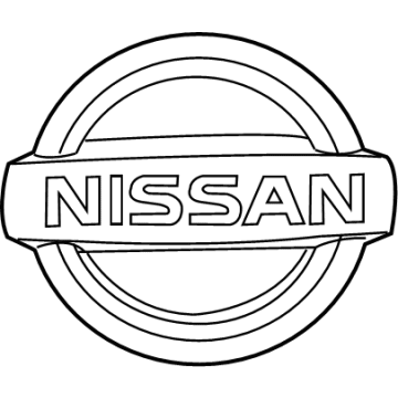 Nissan Versa Emblem - 62890-5EE0C