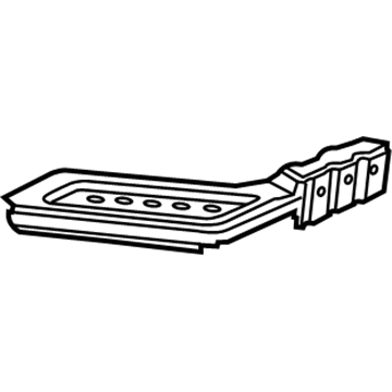 Nissan 748B2-1GR0A Gusset-Floor Rear,RH