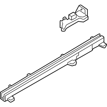 Nissan 89501-7B000 Slide Assembly-3RD,R