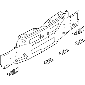 Nissan G9110-3YLMA Panel Rear Upper