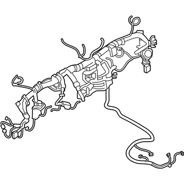 Nissan 24010-EZ02A Harness-Main