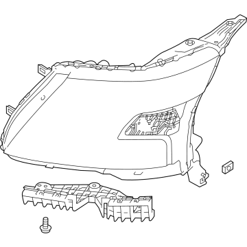 Nissan Armada Headlight - 26010-6JL1B