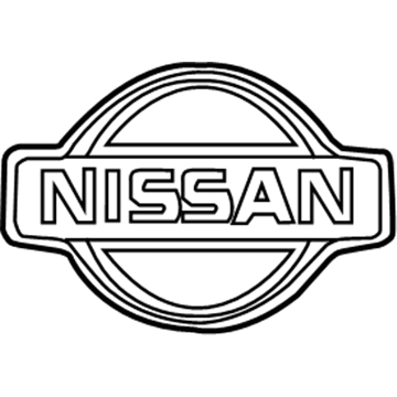 Nissan 84890-9DL0A EMBLEM-TRUNK LID