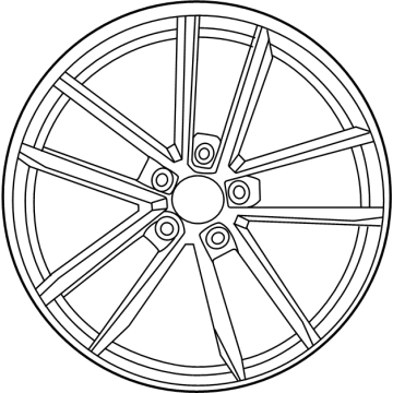 Nissan D0C00-6GP9C WHEEL-ALUMINUM