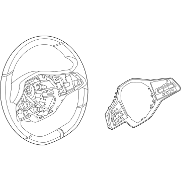 2023 Nissan ARIYA Steering Wheel - 48430-5MP5E