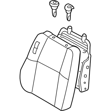 Nissan 87600-0W170 Back Assy-Front Seat