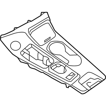 Nissan 96941-4RA0B Finisher-A/T Indicator,Console