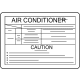 Nissan 27090-E948C Label-Caution,Air Conditioner