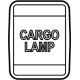 Nissan 25161-9BU1A Switch Assembly-Cargo Lamp