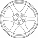 Nissan D0C00-6AV0B Wheel-Aluminum