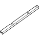 Nissan K3690-9BUBA BOLSTER ASSY-REAR BODY FLOOR,TAIL