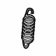 Nissan 48933-JF00A Spring-Column