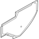 Nissan 82860-5MP0A SCREEN-SEALING,REAR DOOR