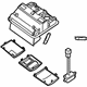 Nissan 26430-9BP1D Lamp Assembly Map