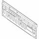 Nissan 79100-EB030 Panel Assy-Back