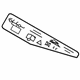 Nissan 99555-ET007 Label-Caution Jack Setting