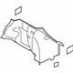 Nissan 84950-EL00A Finisher-Luggage Side,Lower RH