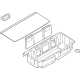 Nissan 84975-6SA0A Box Assy-Luggage Floor,Center