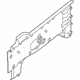 Nissan 76918-1PB0A Garnish-Rear Wheel House,LH