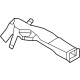 Nissan 27952-6TA0A Duct-Rear Air Conditioner,Outlet