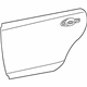 Nissan 82153-3TA0A Panel-Rear Door,Outer LH