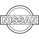 Nissan 84890-6LA0A Emblem-Trunk Lid