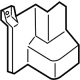 Nissan 21494-5R00A Plate-Air Guide