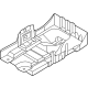 Nissan 64861-9BU5A BRACKET ASSY-BATTERY MOUNTING