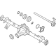 Nissan 43003-9BW0A AXLE ASSY-REAR W/O BRAKE