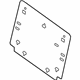 Nissan 89605-4BA0A Board Assy-3RD Seat Back