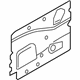 Nissan 82860-ZE60A Screen-Sealing Slide Door