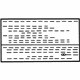 Nissan 990A2-6GN0A Label-Information,Parts Content